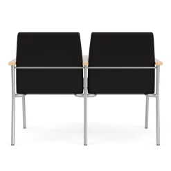 Uptown Two-Seater with Center Arms in Standard Fabric