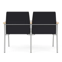 Uptown Two-Seater with Center Arm in Premium Upholstery