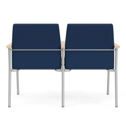 Uptown Two-Seater with Center Arm in Premium Upholstery