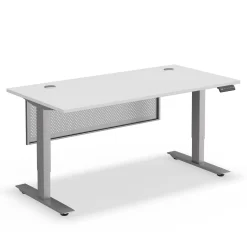 Upward Height Adjustable Standing Desk with Modesty Panel - 60