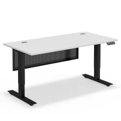 Upward Height Adjustable Standing Desk with Modesty Panel - 60