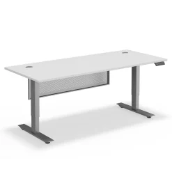 Upward Height Adjustable Standing Desk with Modesty Panel - 72