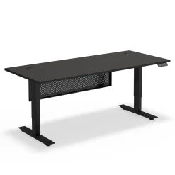 Upward Height Adjustable Standing Desk with Modesty Panel - 72