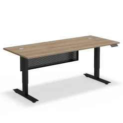 Upward Height Adjustable Standing Desk with Modesty Panel - 72