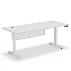 Upward Height Adjustable Standing Desk with Modesty Panel - 72