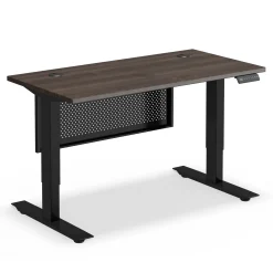 Upward Height Adjustable Standing Desk with Modesty Panel - 48"W x 24"D