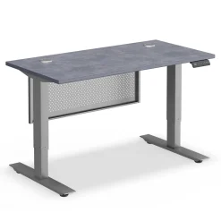 Upward Height Adjustable Standing Desk with Modesty Panel - 48