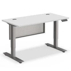 Upward Height Adjustable Standing Desk with Modesty Panel - 48