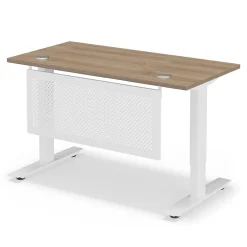 Upward Height Adjustable Standing Desk with Modesty Panel - 48