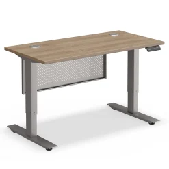 Upward Height Adjustable Standing Desk with Modesty Panel - 48