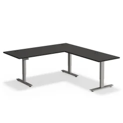 Upward Reversible Height Adjustable L-Shaped Standing Desk - 72