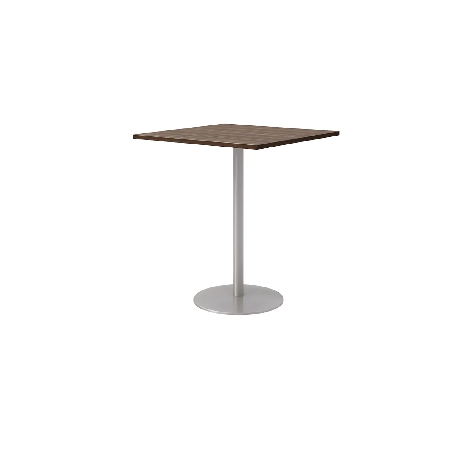 Urban Loft Standing Height Pedestal Table - 36"Wx42"H