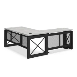 Urban L-Shaped Desk with Adjustable Height Left Return - 72