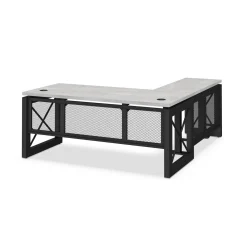 Urban L-Shaped Desk with Adjustable Height Left Return - 72