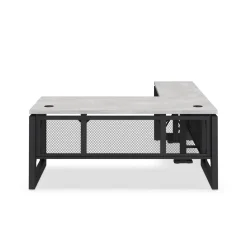 Urban L-Shaped Desk with Adjustable Height Left Return - 72