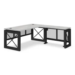 Urban L-Shaped Standing Desk with Height Adjustable Right Return -72