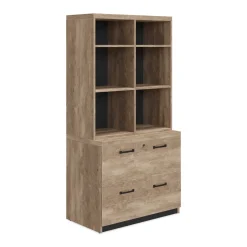 Urban Stacking Shelf w/ Lateral File - 72