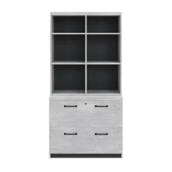 Urban Stacking Shelf w/ Lateral File - 72