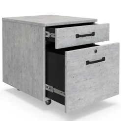 Urban Two Drawer Mobile File Pedestal - 18