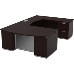 U-Shape Desk with Right Bridge - 72