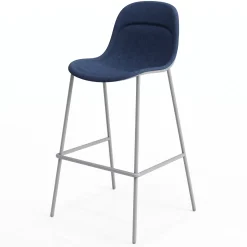 Vale High Back Barstool