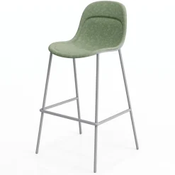 Vale High Back Barstool