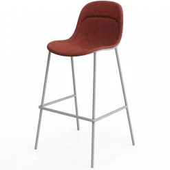 Vale High Back Barstool