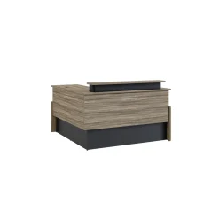 Vanguard 60” Adjustable-Height Reception Desk w/ Right Return – 60
