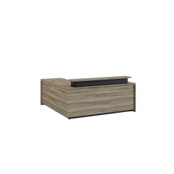 Vanguard 60” Adjustable-Height Reception Desk w/ Right Return – 60