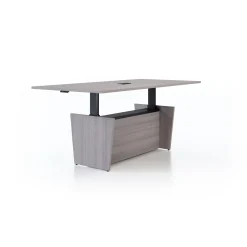 Vanguard 8’ Adjustable-Height Conference Table – 96