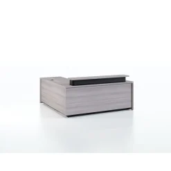 Vanguard 60” Adjustable-Height Reception Desk w/ Right Return – 60"Wx60"D