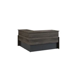 Vanguard 72” Adjustable-Height L-Desk w/ Right Return – 72"Wx60"D