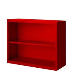 Vault 30”H Adjustable Steel Bookcase
