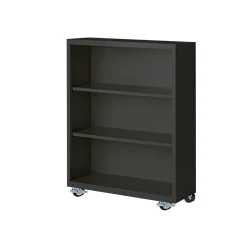 Vault 45”H Mobile Steel Bookcase