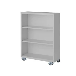 Vault 45”H Mobile Steel Bookcase