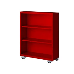 Vault 45”H Mobile Steel Bookcase