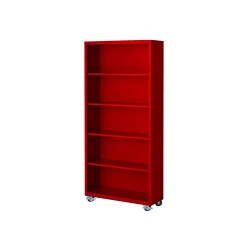 Vault 75”H Mobile Steel Bookcase