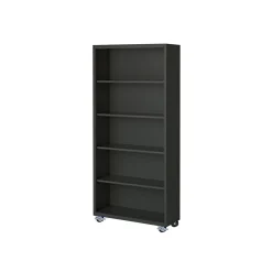 Vault 75”H Mobile Steel Bookcase