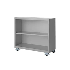 Vault 33”H Mobille Steel Bookcase