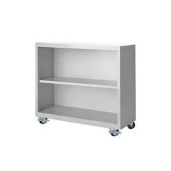 Vault 33”H Mobille Steel Bookcase