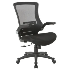 Ventilated Seating Manager’s Office Chair with Flip Arms