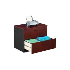 Via 2 Drawer Lateral File - 37"W x 24"D