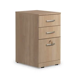Via Three Drawer Mobile File Pedestal - 16