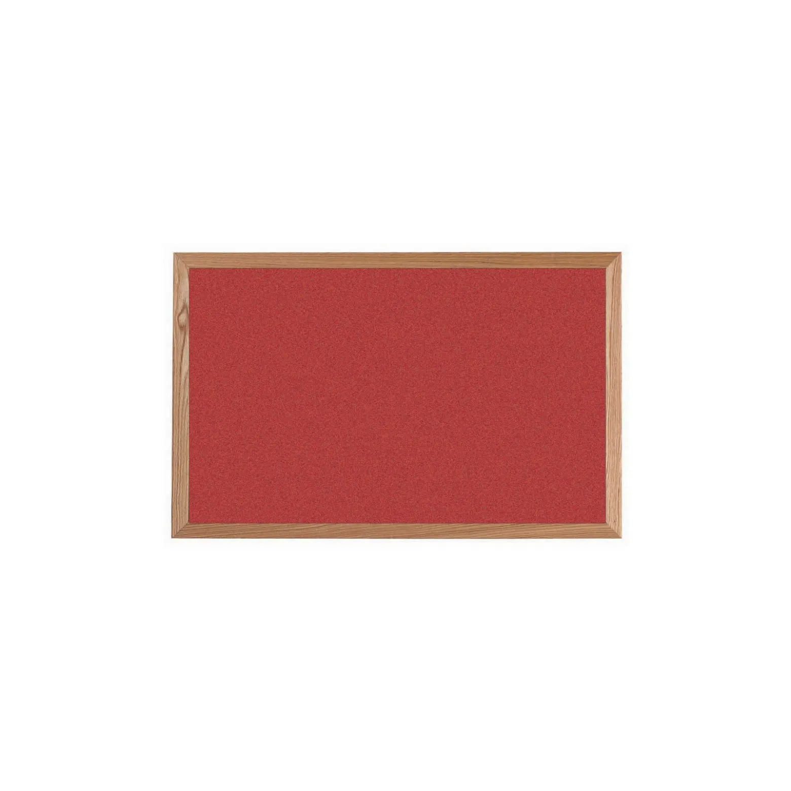VIC Colored Cork Board - Oak - 24"x36"