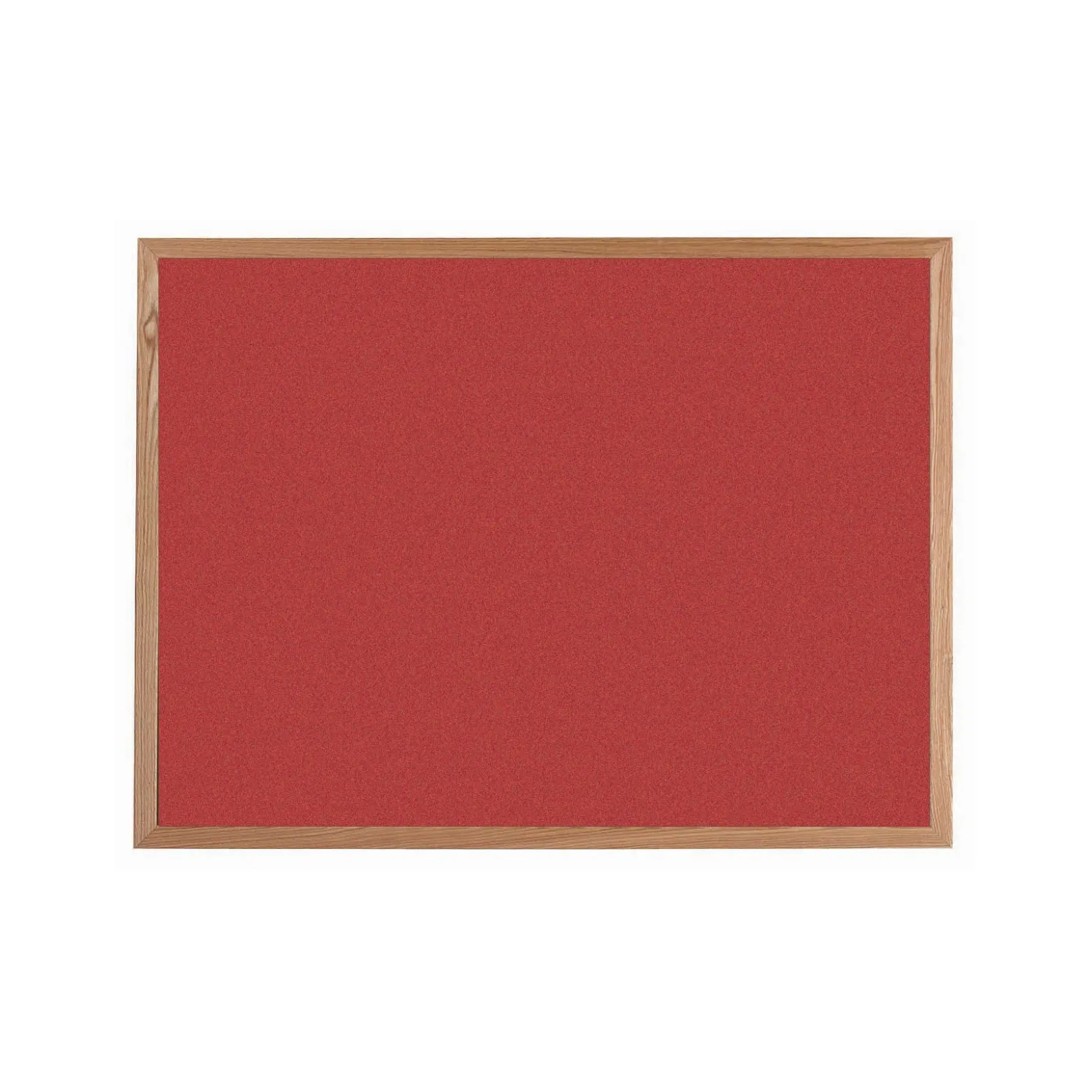 VIC Colored Cork Board - Oak - 36"x48"