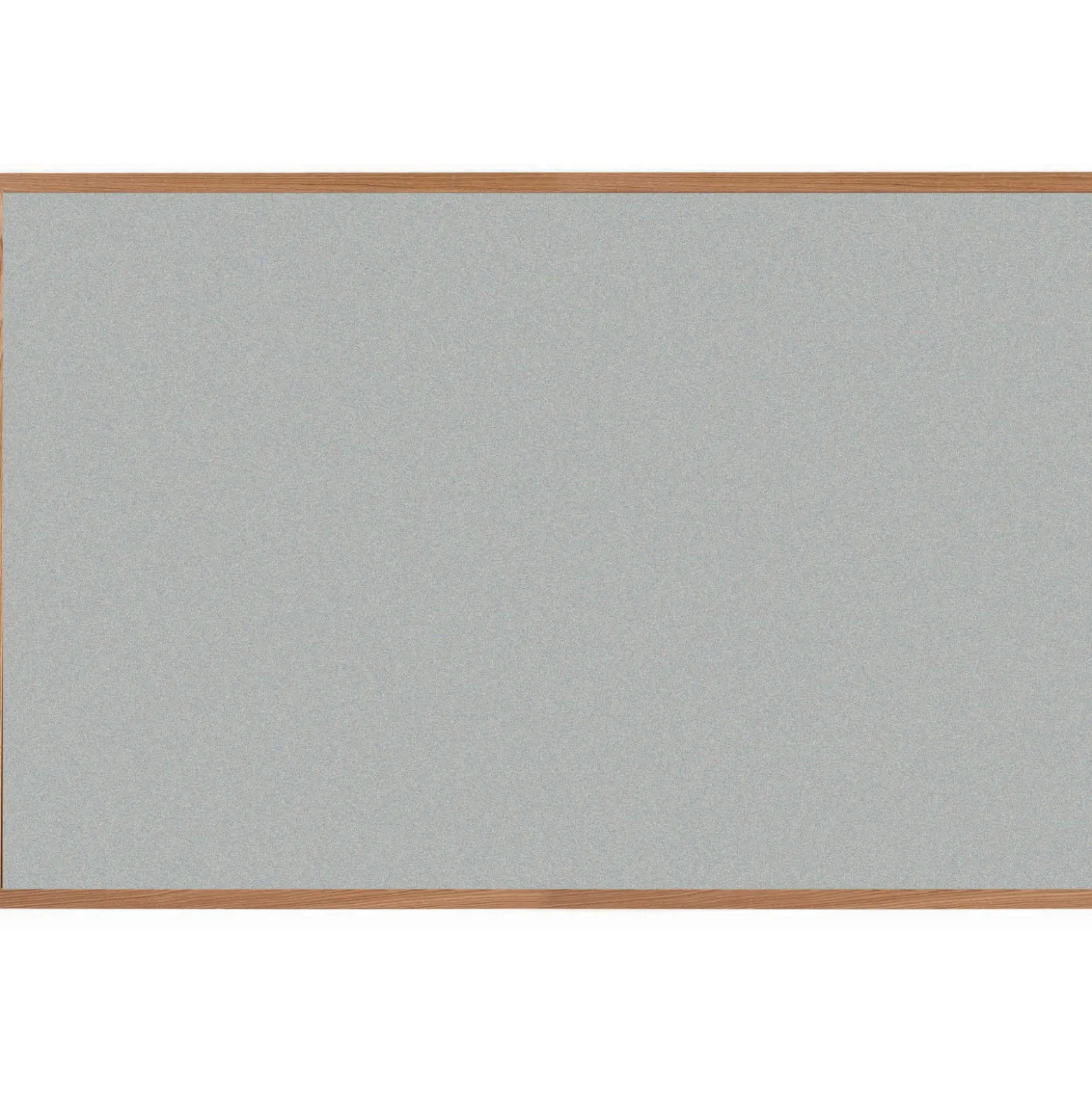 VIC Colored Cork Bulletin Board with Oak Frame - 48" x 72"
