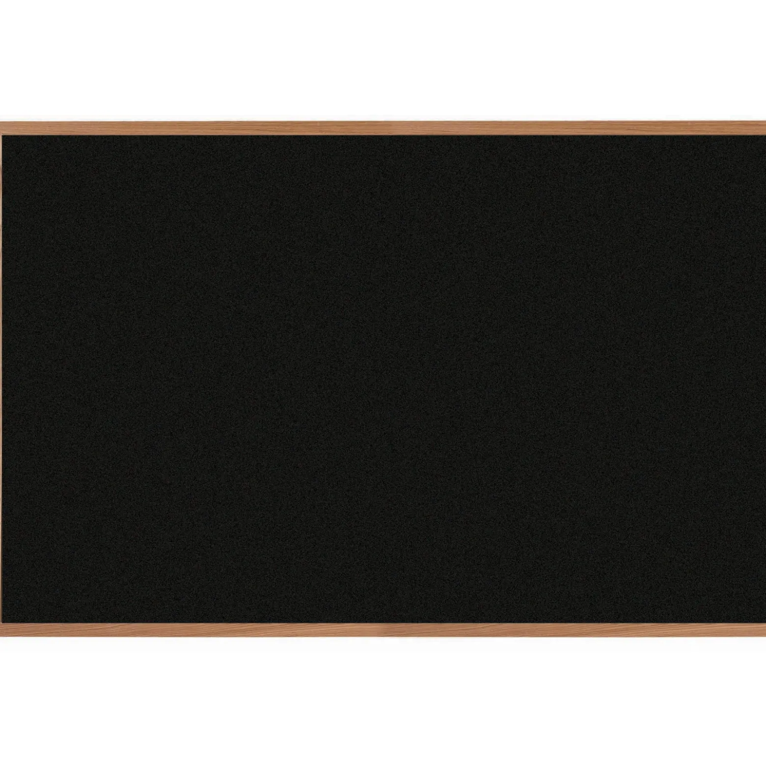VIC Colored Cork Bulletin Board with Oak Frame - 48" x 72"
