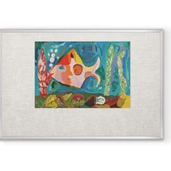 Vinyl Bulletin Board with Aluminum Frame 5'Wx4'H