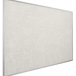 Vinyl Bulletin Board with Aluminum Frame 5'Wx4'H