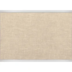 Vinyl Bulletin Board with Aluminum Frame 4'Wx4'H